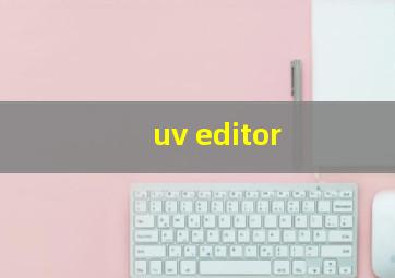 uv editor